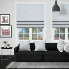 Eb Alhambra White Roman Blind
