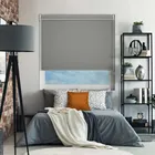 Eden Shadow Grey Pelmet Roller Blind
