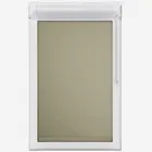 Optima Dimout Greige Perfect Fit Roller Blind