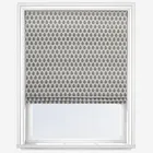 Emily Bond Jaipur Charcoal Roman Blind