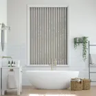 Pvc Metropolis Pewter Blackout Vertical Blind