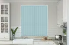 Alpha Baby Blue - Fire Retardant & Moisture Resistant Vertical Blind