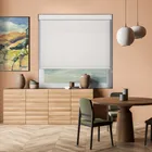 Origin Brilliant White Pelmet Roller Blind