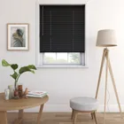 0049 Satin Black Venetian Blinds