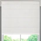 Manco Textured Stripe Made To Measure Roman Blind Cloud