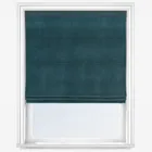 Memoir Peacock Roman Blind