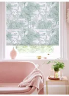 Tropical Toile Mist Roller Blind By Boon &amp; Blake