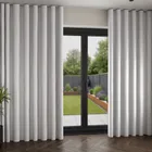 Keaton White Wave Curtain Blinds Uk