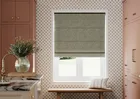 Crushed Velvet Ivory - Roman Blind
