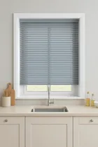 Ash Metal Venetian Blind - 25mm