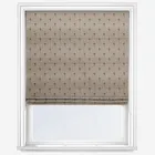 Emily Bond Honor Blossom Blue Roman Blind