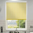 Orla Kiely Tiny Stem Made To Measure Blackout Roller Blind Zest