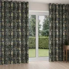 William Morris At Home Pimpernel Velvet Indigo Wave Curtain Blinds Uk