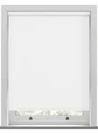 Unicolour White Twist Roller Blind