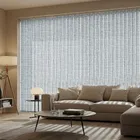 Ronda Petrol Light Filtering Vertical Blinds