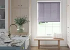 Roma Light Purple - Motorised Roller Blind