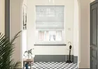 Novara Voile Grey Skies - Twist&fit Roman Blind