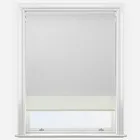 Double Roller Isla Whisper & Cream Double Roller Blind