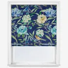 Shangri La Navy Roman Blind