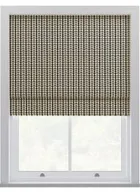 Orla Kiely Tiny Stem Black Roman Blinds