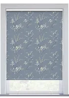 Laura Ashley Pussy Willow Dark Seaspray Roller Blind