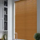 Autumn Gold Faux Wooden Venetian Blinds