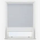 Supreme Blackout Mineral & White Double Roller Blind