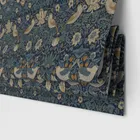 William Morris At Home Strawberry Thief Woad Motorised Blinds Uk