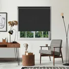 Luxe Black Pelmet Roller Blind
