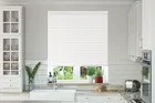 Charisma White - Faux Wood Blind