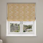 Laura Ashley Trecastle Ochre No Drill Blinds Uk