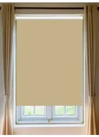 Hemp Seed Blackout Cordless Spring Loaded Roller Blind