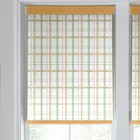 Laura Ashley Burford Check Translucent Made To Measure Roller Blind Ochre
