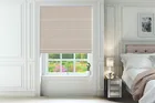 Braxton Taupe - Patterned & Textured Roman Blind