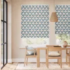 Twist2go Tulip Trellis Ink Roller Blind
