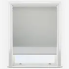 Leniro Blackout Pebble Grey & Grey Double Roller Blind