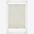 Double Sided Ecocell Blackout Pearl Perfect Fit Pleated Blind