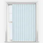 Carnival Blackout China White Vertical Blind
