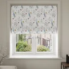 Laura Ashley Alford Meadow Delpinium Blue No Drill Blinds Uk