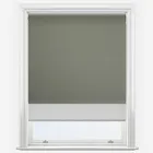 Double Roller Fusion Blackout Pewter & Grey Double Roller Blind