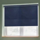 Cubik Navy Light Filtering Roller Blinds