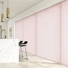 Glimpse Blush (blackout) Blackout Vertical Blinds