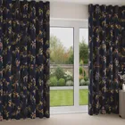 Sara Miller Birds & Gate Deep Navy Wave Curtain Blinds Uk