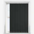 Aqualush Black Vertical Blind