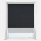 Supreme Blackout Jet & Sunvue Dove Grey Double Roller Blind