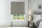 Bolzano Mushroom - Textured Chenille Roman Blind