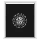 King Charles Coronation 2023 Emblem Black Blinds Uk