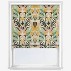 Harlequin Melora Positano Succulent And Amber Light Roman Blind