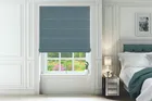 Como Teal - Woven Roman Blind