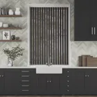 Sevilla Charcoal Vertical Blind